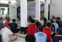 Pelaksanaan tausiah Warga Binaan oleh Penyuluh Kemenag Mamuju
