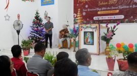 Perayaan Ibadah Natal di Rutan Mamuju