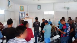 Pelayanan Ibadah oleh Forum Komunikasi gereja- Gereja di Mamuju