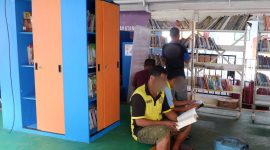 Suasana Perpustakaan di Rutan Mamuju
