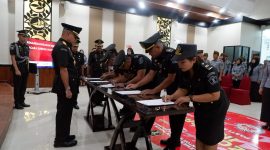 Pelantikan pejabat administrasi lingkup Kemenkumham Sulbar