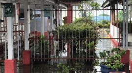 Beberapa area di Rutan Mamuju tergenang banjir