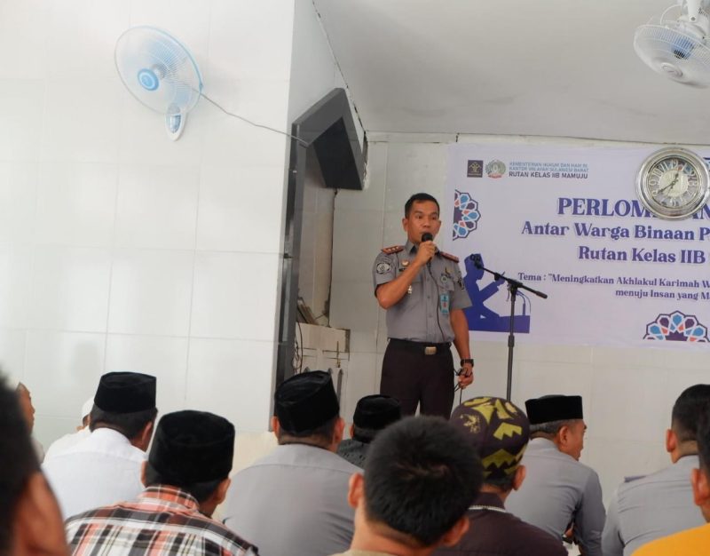 Kabapas Polewali menyapa Warga Binaan Rutan Mamuju