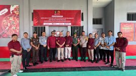 Diresmikan oleh Kakanwil Kemenkumham Sulbar, Dapur Sehat Percontohan dan Pos Bapas Rutan Pasangkayu Beroperasi. Foto: Rutan Pasangkayu/dok (28/12)