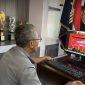 Karutan Mamuju mengikuti Zoom Meeting terkait evaluasi RKT RB