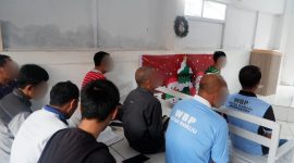 Kegiatan pembinaan kerohanian Nasrani Warga Binaan Rutan Mamuju