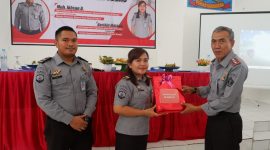 Pengantar Peralihan Tugas Pegawai Rutan Kelas IIB Mamuju