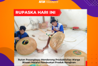 Rutan Pasangkayu Mendorong Produktivitas Warga Binaan Melalui Pembuatan Produk Kerajinan. Foto: Rutan Pasangkayu/dok (15/01)