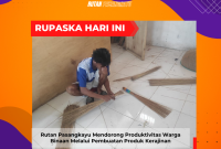 Rutan Pasangkayu Mendorong Produktivitas Warga Binaan Melalui Pembuatan Produk Kerajinan. Foto: Rutan Pasangkayu/dok (17/01)

