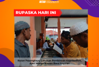 Rutan Pasangkayu Lakukan Pembinaan Kepribadian, Ajari Warga Binaan Baca Alquran. Foto: Rutan Pasangkayu/dok (15/01)