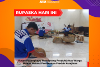 Rutan Pasangkayu Mendorong Produktivitas Warga Binaan Melalui Pembuatan Produk Kerajinan. Foto: Rutan Pasangkayu/dok (18/01)

