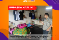 Sapa Warga Binaan, Rutan Pasangkayu Kontrol Kamar Hunian dan Pemeriksaan Kesehatan Secara Rutin. Foto: Rutan Pasangkayu/dok (19/01)

