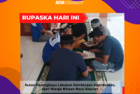 Rutan Pasangkayu Lakukan Pembinaan Kepribadian, Ajari Warga Binaan Baca Alquran. Foto: Rutan Pasangkayu/dok (19/01)
