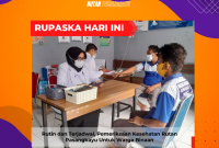 Rutin dan Terjadwal, Pemeriksaan Kesehatan Rutan Pasangkayu Untuk Warga Binaan