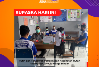 Rutin dan Terjadwal, Pemeriksaan Kesehatan Rutan Pasangkayu Untuk Warga Binaan