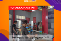Jaga Kebutuhan Dasar, Rutan Pasangkayu Penuhi Asupan Makanan Warga Binaan