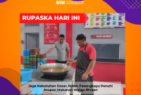 Jaga Kebutuhan Dasar, Rutan Pasangkayu Penuhi Asupan Makanan Warga Binaan