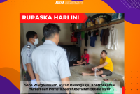 Sapa Warga Binaan, Rutan Pasangkayu Kontrol Kamar Hunian dan Pemeriksaan Kesehatan Secara Rutin. Foto: Rutan Pasangkayu/dok (16/01)

