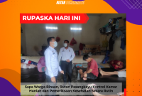 Sapa Warga Binaan, Rutan Pasangkayu Kontrol Kamar Hunian dan Pemeriksaan Kesehatan Secara Rutin. Foto: Rutan Pasangkayu/dok (17/01)
