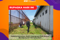 Perketat Keamanan, Rutan Pasangkayu Rutin Kontrol Brandgang dan Cek Kebersihan