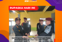 Apel Pergantian Regu Jaga, Pastikan Petugas Rutan Pasangkayu Siap Jalankan Tugas Dan Fungsi. Foto: Rutan Pasangkayu/dok (15/01)