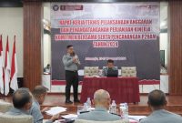 Rapat Kerja Teknis, Kepala Rutan Pasangkayu Paparkan Rencana Pelaksaan Anggaran Tahun 2024. Foto: Rutan Pasangkayu/dok (17/01)