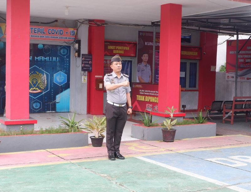 Ka. KPR Ingatkan jajaran untuk bersama menciptakan suasana Rutan Aman dan Kondusif