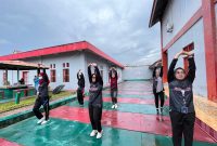 Wujudkan Hidup Sehat dan Produktif, Rutan Pasangkayu Gelar Kegiatan Senam Bersama Secara Rutin. Foto: Rutan Pasangkayu/dok (05/02)