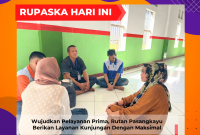 Wujudkan Pelayanan Prima, Rutan Pasangkayu Berikan Layanan Kunjungan Dengan Maksimal