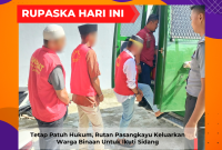 Tetap Patuh Hukum, Rutan Pasangkayu Keluarkan Warga Binaan Untuk Ikuti Sidang