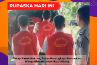 Tetap Patuh Hukum, Rutan Pasangkayu Keluarkan Warga Binaan Untuk Ikuti Sidang
