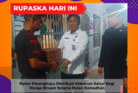 Rutan Pasangkayu Distribusi Makanan Sahur Bagi Warga Binaan Selama Bulan Ramadhan