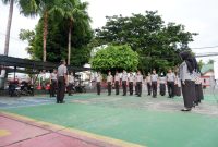 Pelaksanaan Apel Pagi Pimpinan & Staf Rutan Mamuju