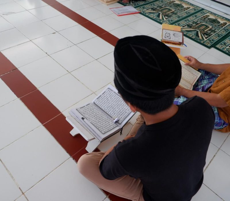 Pelaksanaan Ibadah Tadarrus Warga Binaan Rutan Mamuju