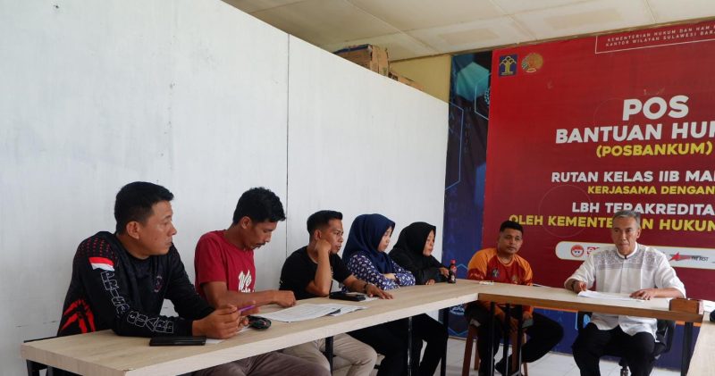 Pelaksanaan Sidang Tim Pengamat Pemasyarakatan Rutan Kelas IIB Mamuju