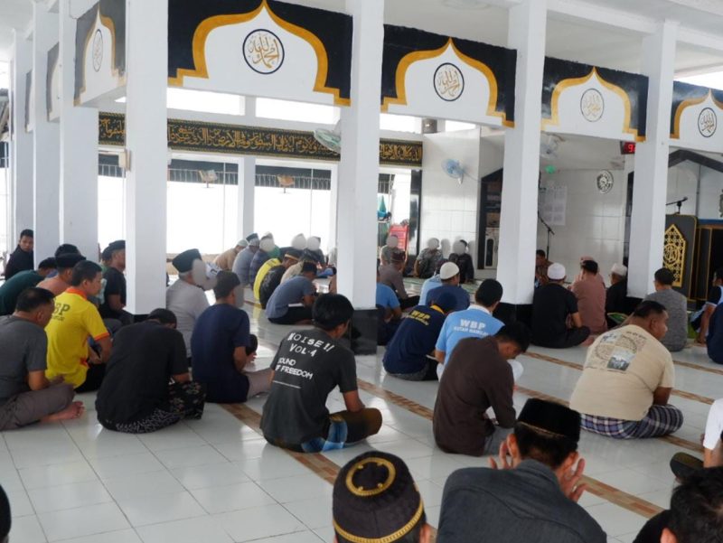 Pelaksanaan pembinaan keagamaan Islam di Rutan Mamuju