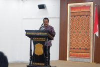 Pengendali Frekuensi Radio Ahli Madya, Ditjen SDPPI, Kominfo, membuka Sosialisasi Perdirjen SDPPI No. 7 Tahun 2021