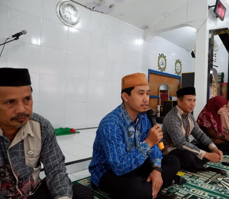Penyuluh Kemenag Mamuju berikan tausiah di Masjid At-Taubah Rutan Mamuju