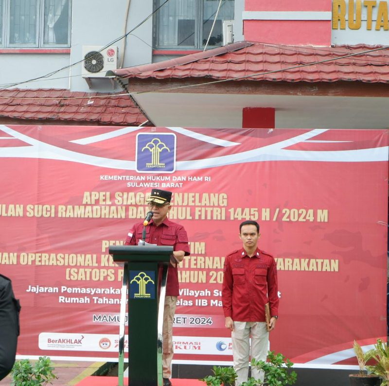 Kakanwil Pimpin Apel Siaga Jelang Bulan Suci Ramadhan & Idul Fitri 1445 H