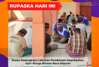 Rutan Pasangkayu Lakukan Pembinaan Kepribadian, Ajari Warga Binaan Baca Alquran
