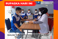Rutin dan Terjadwal, Pemeriksaan Kesehatan Rutan Pasangkayu Untuk Warga Binaan
