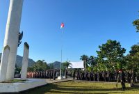 Jajaran Insan Pemasyarakatan di Wilayah Kab. Mamuju ikuti Upacara Tabur Bunga di TMP Pattidi