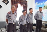 Jajaran Struktural Rutan Mamunu mengikuti Apel dan Halal Bi Halal secara serentak tingkat Kemenkumham RI