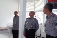 Kakanwil mengecek kondisi klinik di Rutan Mamuju