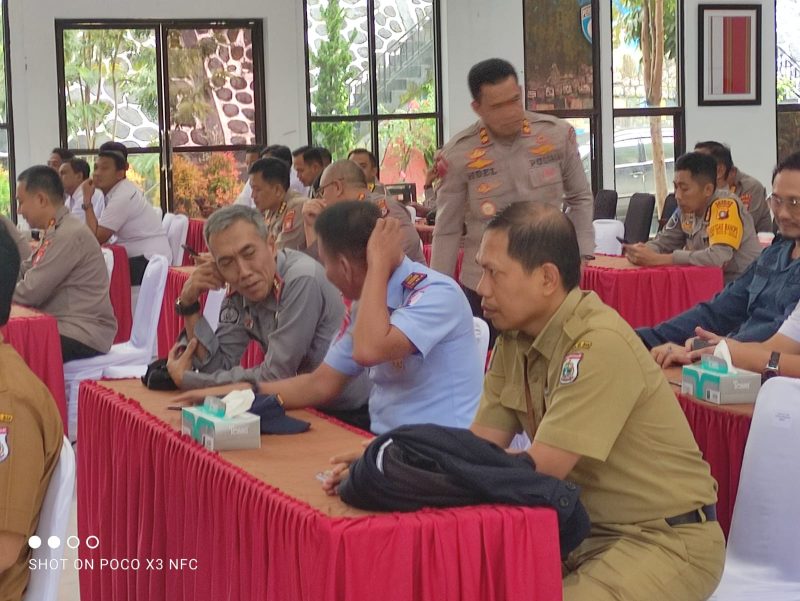 Karutan Mamuju hadiri Rapat Lintas Sektoral Operasi Ketupat Marano Tahun 2024