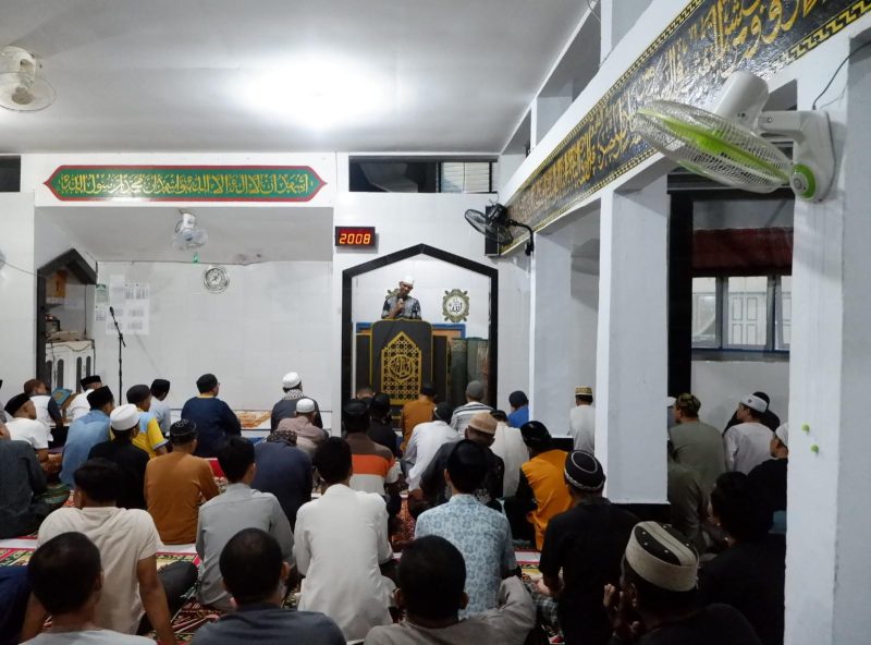 Pelaksanaan Ceramah Islamiah malam ke-29 di Masjid At-Taubah, Rutan Mamuju