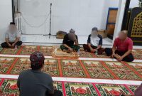 Pelaksanaan Takbir dalam menyambut Idul Fitri oleh Warga Binaan Rutan Mamuju
