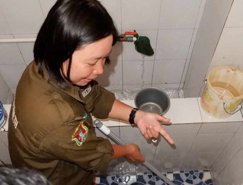 Pentingnya menjaga kebersihan MCK & Drainase di Lingkungan Rutan Mamuju