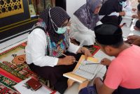 Kegiatan Pembinaan keagamaan Warga Binaan bersama Penyuluh Kemenag Mamuju