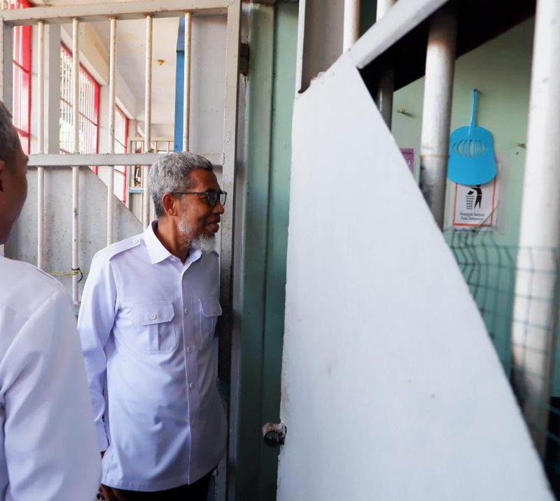 Kepala BPSDM Kumham RI melakukan kunjungan dan menyapa Warga Binaan Rutan Mamuju